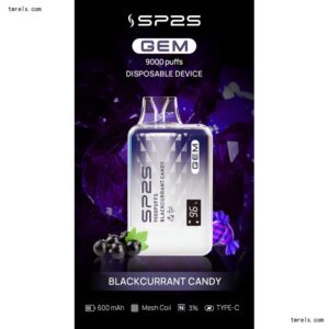 SP2S GEM 9000 Puffs拋棄式電子煙 一次性可充電電子煙 台灣現貨 1 SP2S GEM 9000 Puffs拋棄式電子煙