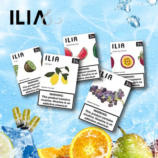 ILIA電子菸煙彈一代通用發光透明彈 ILIA電子菸煙彈一代通用發光透明彈