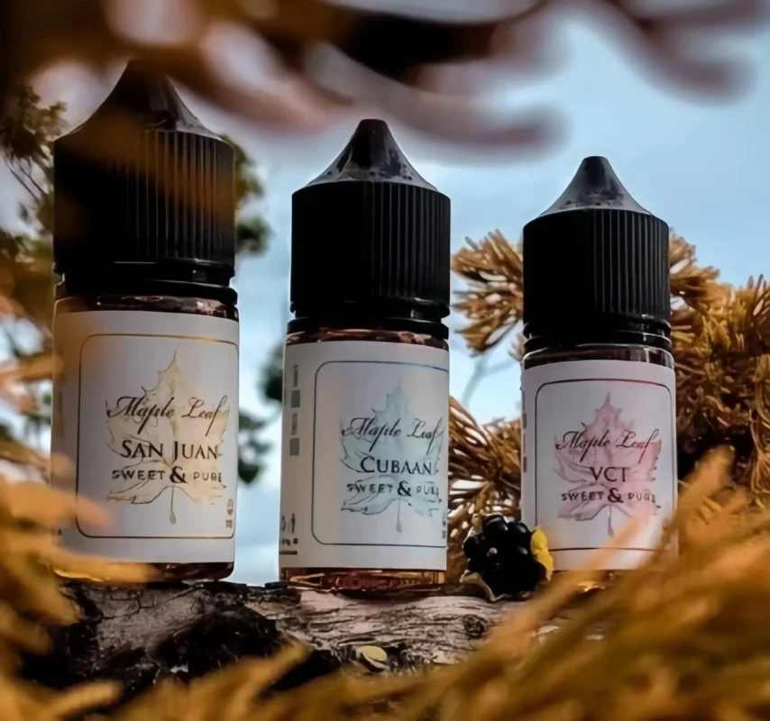 MAPLE LEAF楓葉煙油 加拿大原裝高品質小煙尼古丁鹽電子煙油推薦 2 Maple Leaf 小煙油