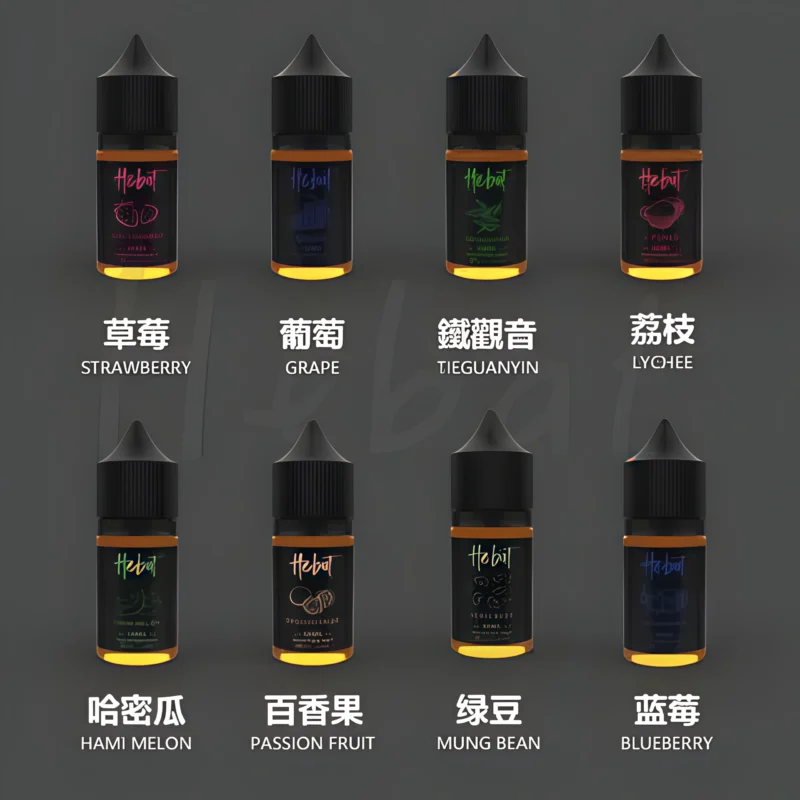 HEBAT 喜貝小煙油 30ML 50mg 系列|高濃度鹽丁煙油 多種果香冰感口味推薦 1 HEBAT 喜貝小煙油