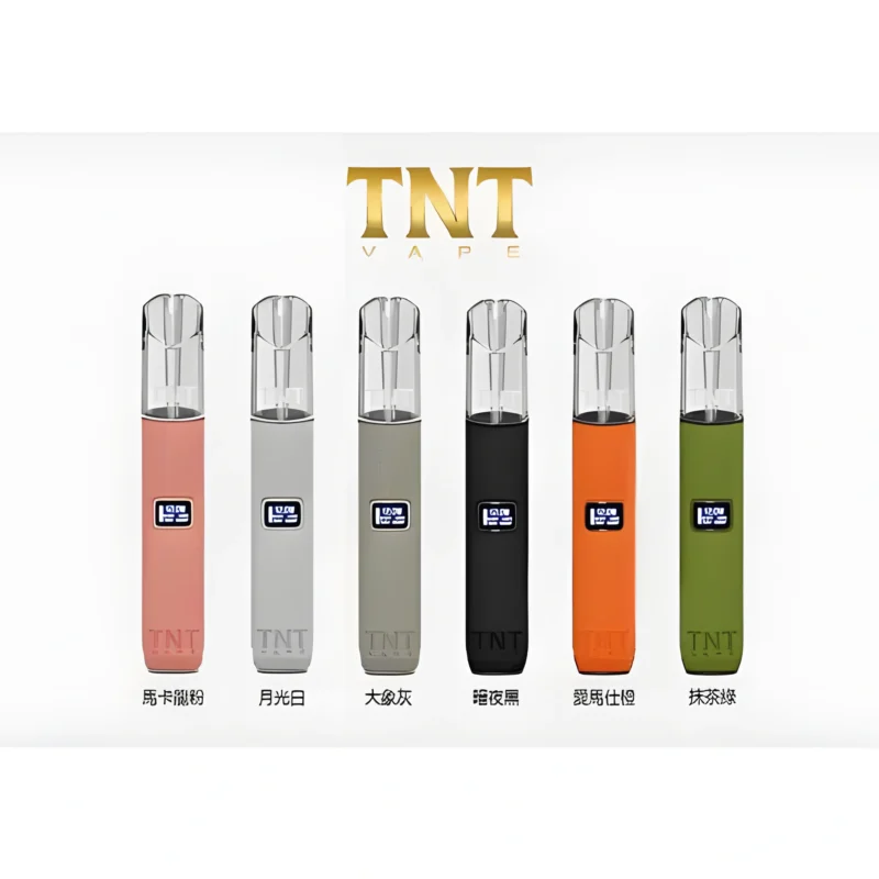 TNT皮革主機電子煙 高端設計 三檔功率調節 快充兼容多款煙彈 1 tnt主機