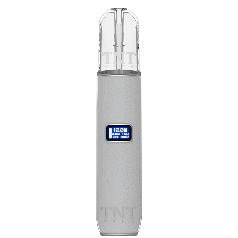 TNT皮革主機電子煙 高端設計 三檔功率調節 快充兼容多款煙彈 3 tnt灰色