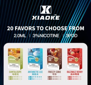 XIAOKE梟客電子煙煙彈 一代霧化彈 高品質口感與超值性價比的首選 1 XIAOKE梟客電子煙煙彈