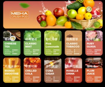 魅嗨五代電子煙彈 Meha霧化彈 2.5ml大容量 多口味選擇 高品質安全體驗 2 魅嗨五代電子煙彈 Meha霧化彈 2.5ml大容量