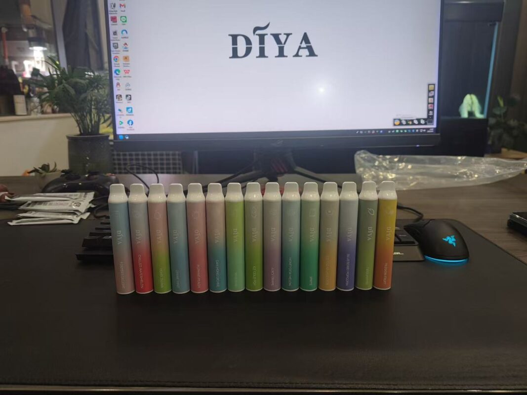 Diya 7500 Puffs 拋棄式電子煙 叮啞一次性長效續航 多樣口味與尼古丁選擇 3 叮啞拋棄式電子煙