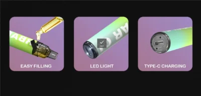Fitpod RBAR Q1 一次性電子煙主機 便攜設計 多口味選擇 長效電池 2 Fitpod RBAR Q1 一次性注油主機