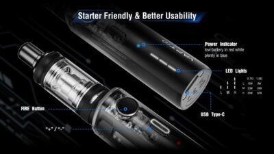 VAPTIO COSMO NEBULA 星雲主機套組 多功能調壓電子煙全系列兼容 MTL DTL 雙模式 2 1649655759590047
